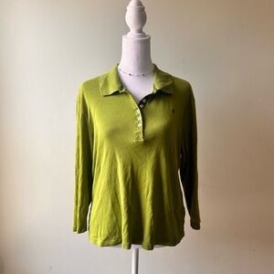 Jamaica Bay Green Polo Shirt
